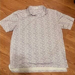 Peter Millar Lil’ Friday Printed Summer Cocktails Summer Comfort Polo | XXLarge
